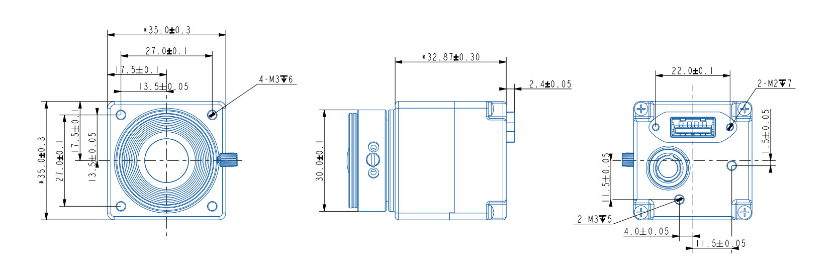 SE1-S4-USB Dimensions