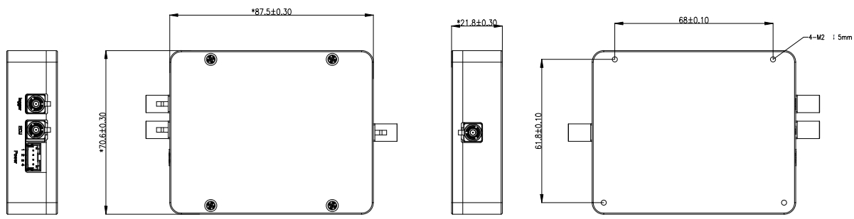 GMSL2_Camera_Splitter Dimensions
