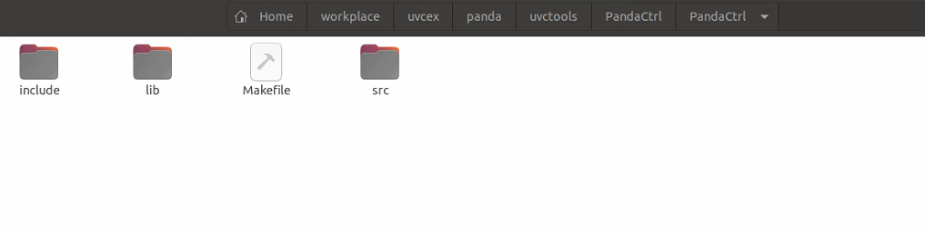 PandaCtrl Makefile 接口